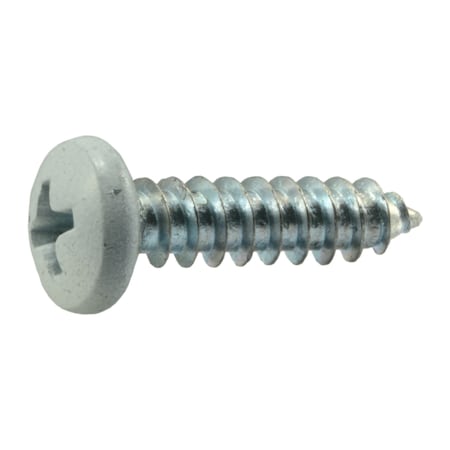 Midwest Fastener Sheet Metal Screw, #10 x 3/4 in, Painted Steel Pan Head Phillips Drive, 100 PK 53802